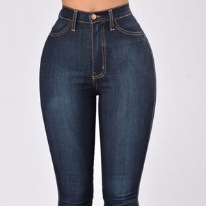 FASHION NOVA HIGH WAIST SKINNY JEANS